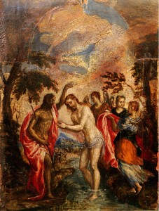 El Greco Baptism Jesus