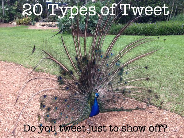 Twenty types of tweet: how many do you use on Twitter? | Adrian Warnock