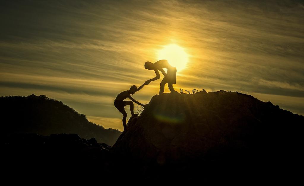 Helping hand to climb your personal mountain