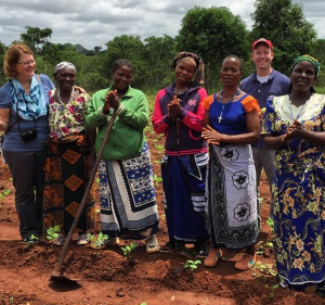 With the soybean farmers of Chengena Village