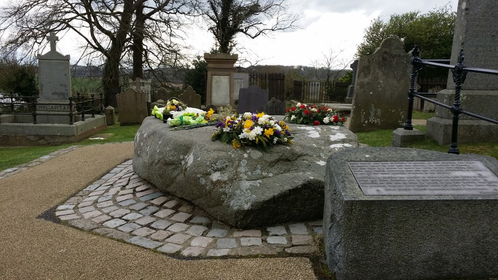 St. Patrick's Grave, Downpatrick - Image Credit: Lisa M. Hendey