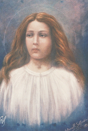 "Maria Goretti" by Giuseppe Brovelli-Soffredini[1] (see here for possible life dates). - Original source of this reproduction is unknown. Licensed under Public Domain via Wikimedia Commons.