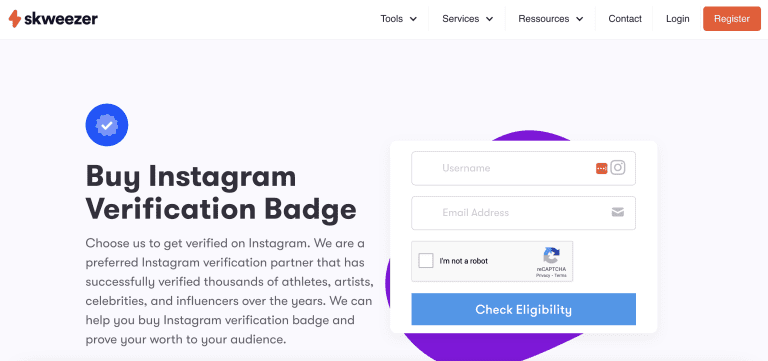 Buy Instagram Verified Badge at very comfortable price