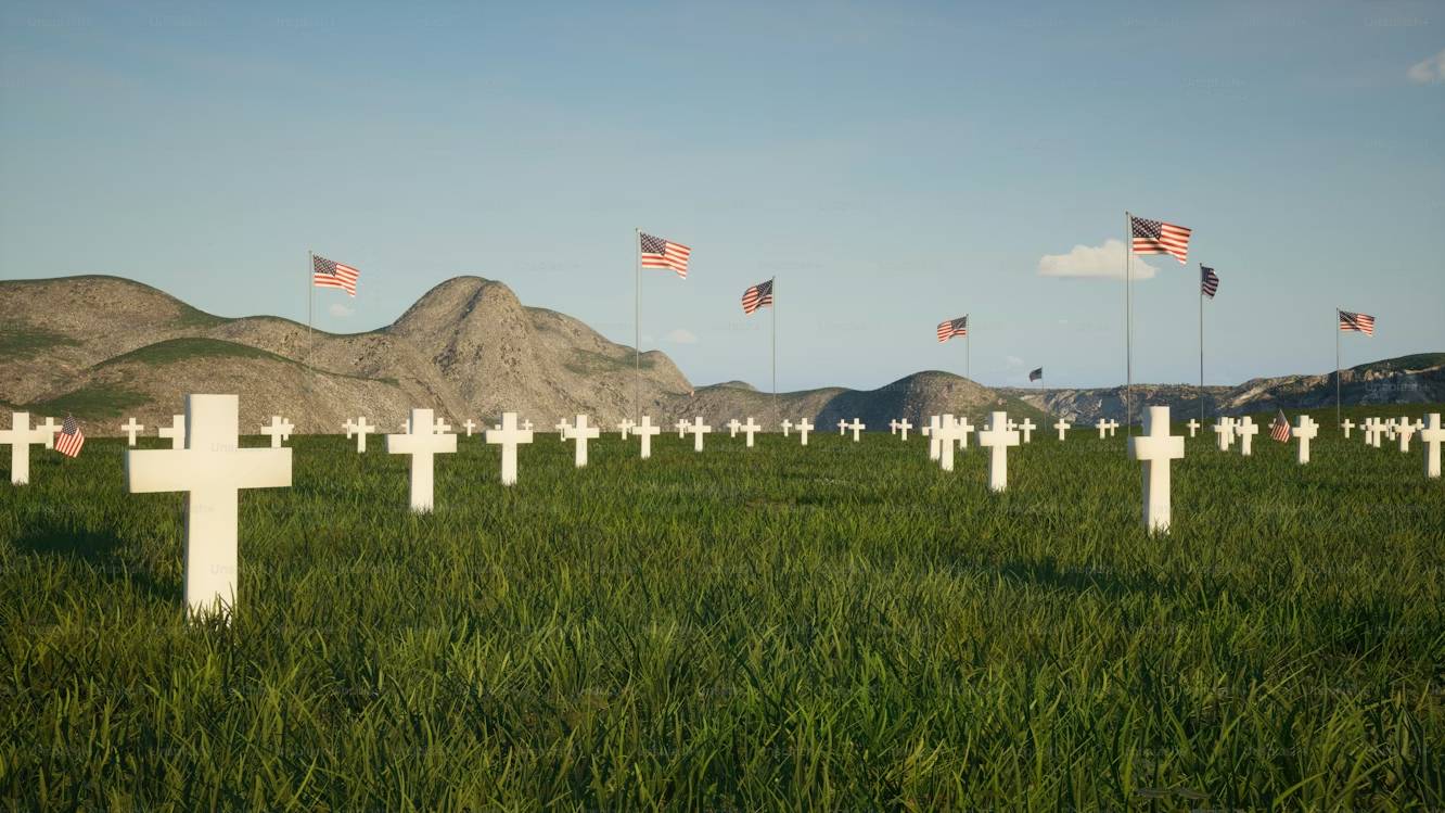 Crosses and Flags