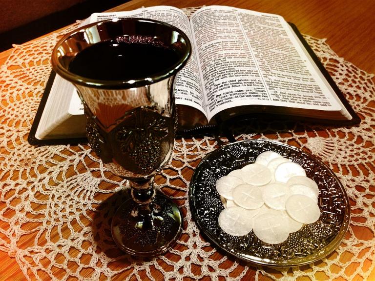 holy communion wine