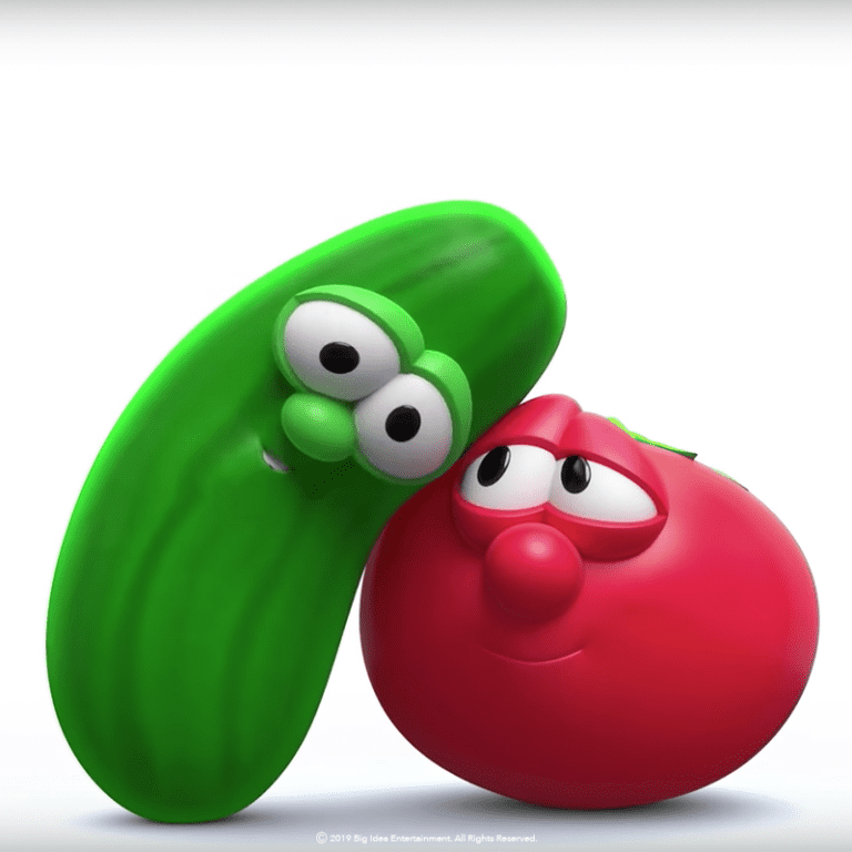 Le Chat Noir Boutique: Veggie Tales LARRY The CUCUMBER Boy TALKING