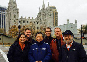 Members of Multi-Faith Matters during a Visit to Salt Lake City