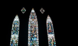 Stained Glass At Glasgow Cathedral