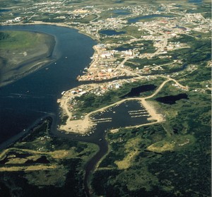 A view of Bethel, Alaska