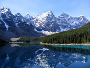 Moraine Lake, Rocky Mountains