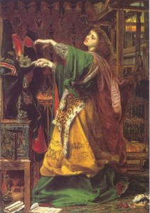 Morgan le Fay, by Frederick Sandys