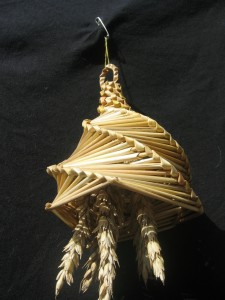 A Hereford Lantern corn dolly