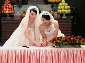 "Same-sex-marriage-taiwan" by Guy of taipei - Own work. Licensed under CC BY-SA 3.0 via Wikimedia Commons - https://commons.wikimedia.org/wiki/File:Same-sex-marriage-taiwan.jpg#/media/File:Same-sex-marriage-taiwan.jpg