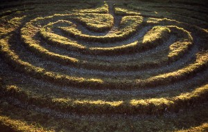 "Dalby City of Troy turf maze" by User:SiGarb - This is a scan of a transparency which I took in the 1970s, scanned and uploaded 8 May 2005. It has been slightly cleaned-up in Photoshop.. Licensed under Public Domain via Commons - https://commons.wikimedia.org/wiki/File:Dalby_City_of_Troy_turf_maze.jpg#/media/File:Dalby_City_of_Troy_turf_maze.jpg