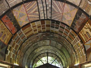 Tiwi Island art gallery ceiling - By Satrina Brandt - Own work, CC BY-SA 3.0.