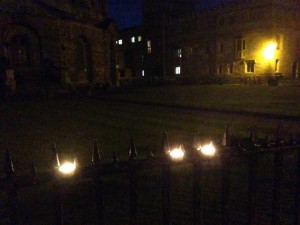 Candles. Oxford, UK vigil for Orlando. Photo by Yvonne Aburrow. CC-BY-SA 4.0