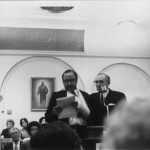 Junior Apostle Gordon B. Hinckley and Ruffin Bridgeforth, October 19, 1971