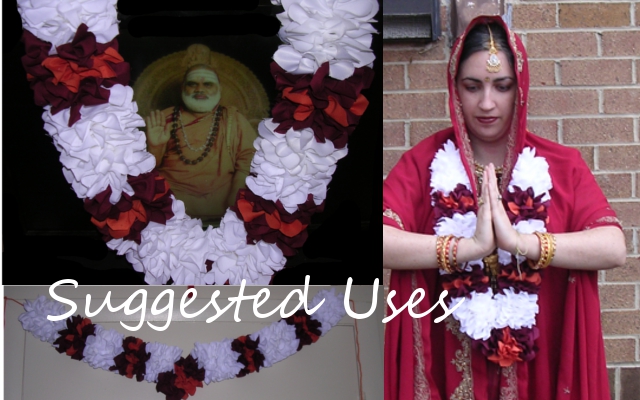 hindu flower garland