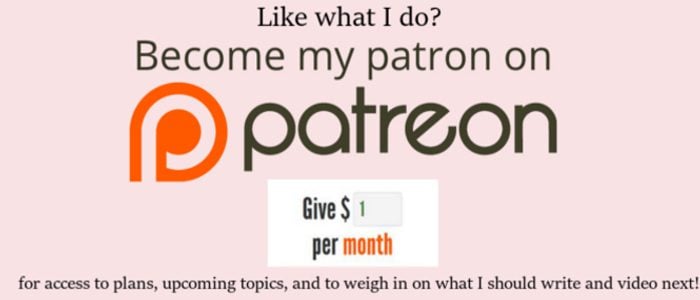 new patreon ad for blog