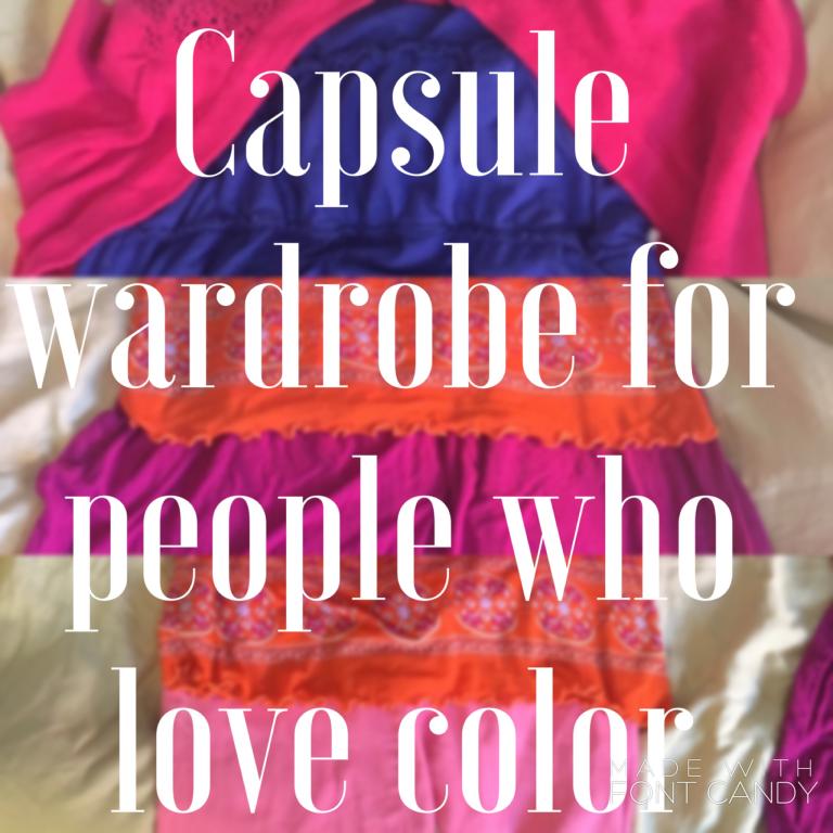 Capsule Wardrobe For People Who Love Color And Print Ambaa Choate