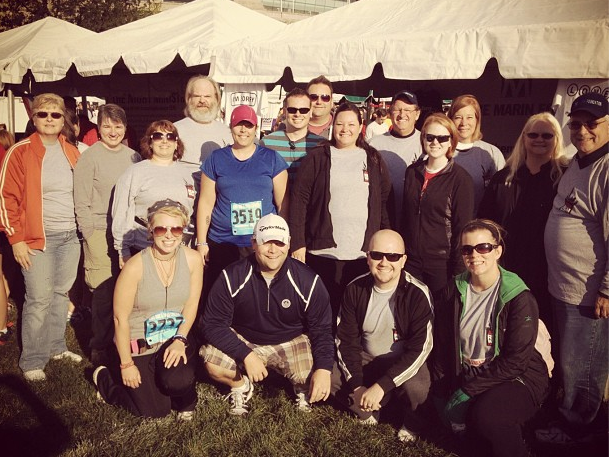 2012 AIDS Run Walk Team