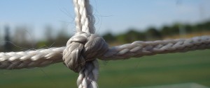 Ropes tied in a knot