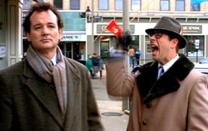 Ned Ryerson (Stephen Tobolowsky) in Groundhog Day. Columbia-TriStar