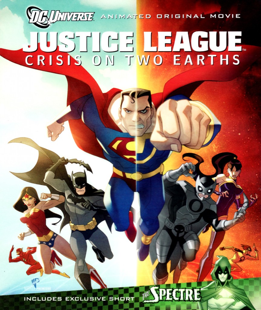 Justice League: Crisis on Two Earths DVD cover