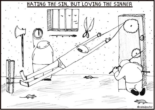 loving the sinner