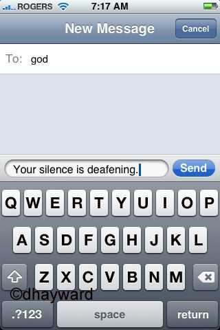 god's silence is defeaning prayer from the cell by nakedpastor david hayward