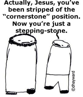 jesus stepping stone cartoon by nakedpastor david hayward