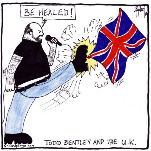todd bentley and the UK cartoon by nakedpastor david hayward