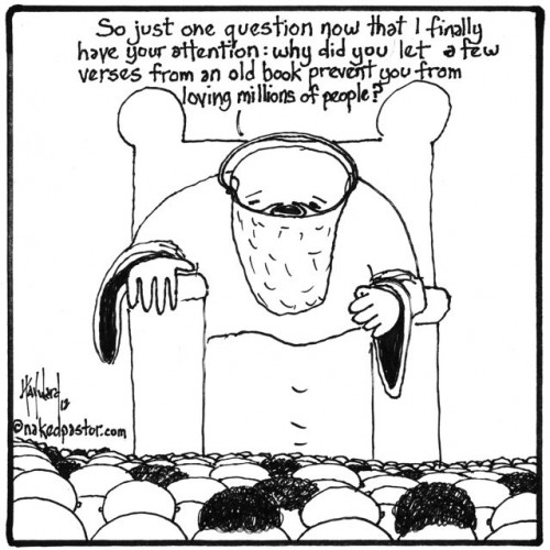 difficult question on the last day cartoon by nakedpastor david hayward