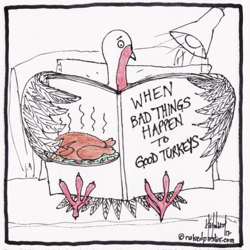 one theological turkey cartoon by nakedpastor david hayward