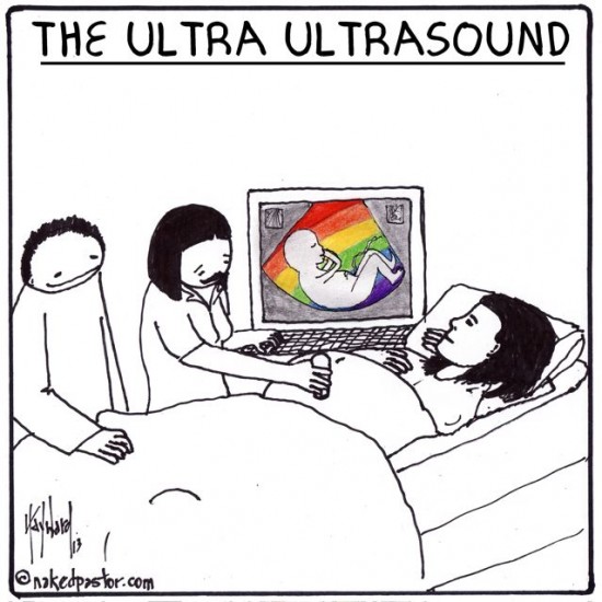the ultra ultrasound cartoon by nakedpastor david hayward