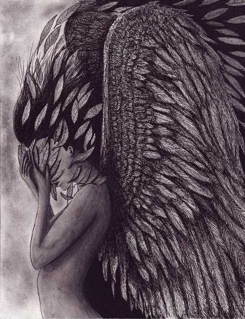 sophia angel drawing by nakedpastor david hayward