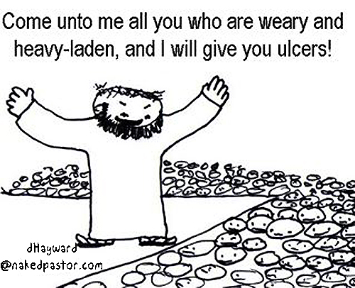 i will give you ulcers cartoon by nakedpastor david hayward