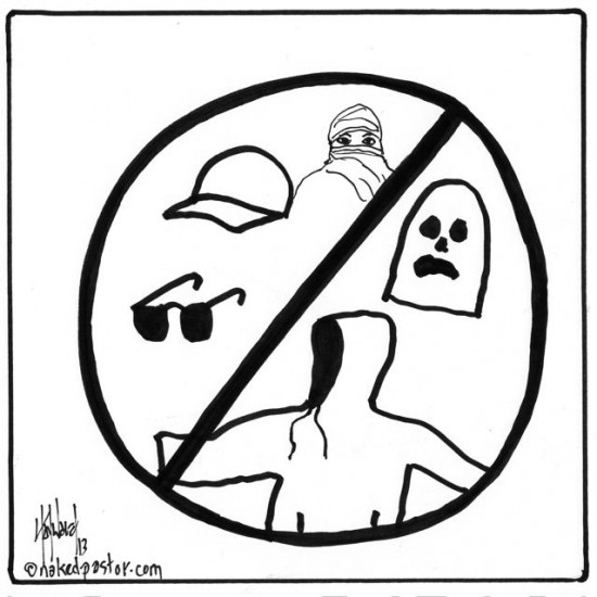 will we ban all headgear cartoon by nakedpastor david hayward