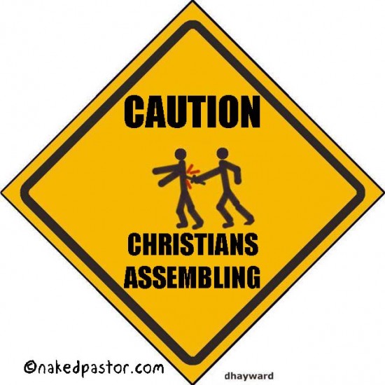 caution christians cartoon by nakedpastor david hayward