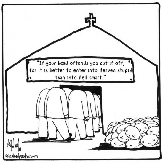 if you head offends you cartoon by nakedpastor david hayward