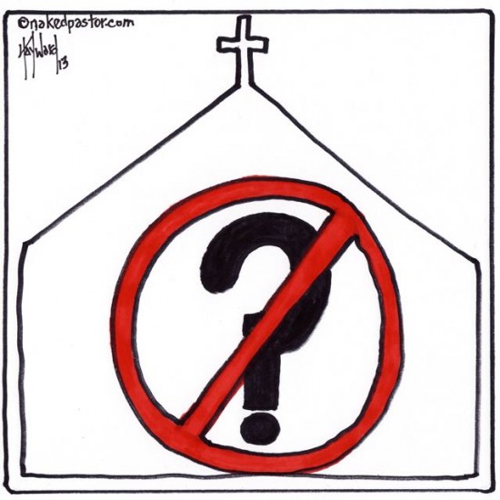 questions prohibited cartoon by nakedpastor david hayward