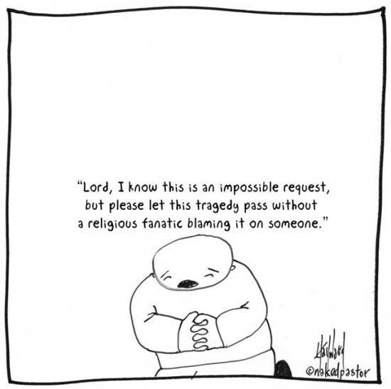 a cartoon for the victims of tornadoes by nakedpastor david hayward