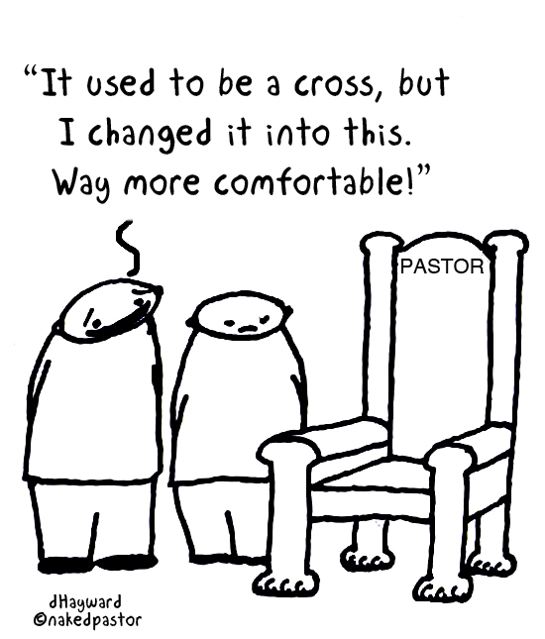 from cross to throne cartoon by nakedpastor david hayward