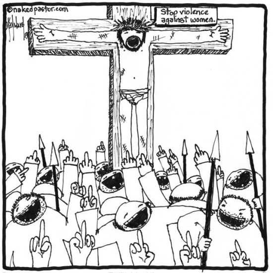 jesus and misogyny cartoon by nakedpastor david hayward
