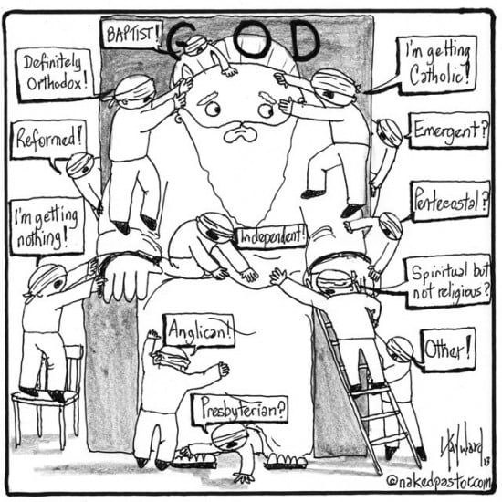 god guessers cartoon by nakedpastor david hayward