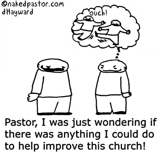improve church cartoon by nakedpastor david hayward