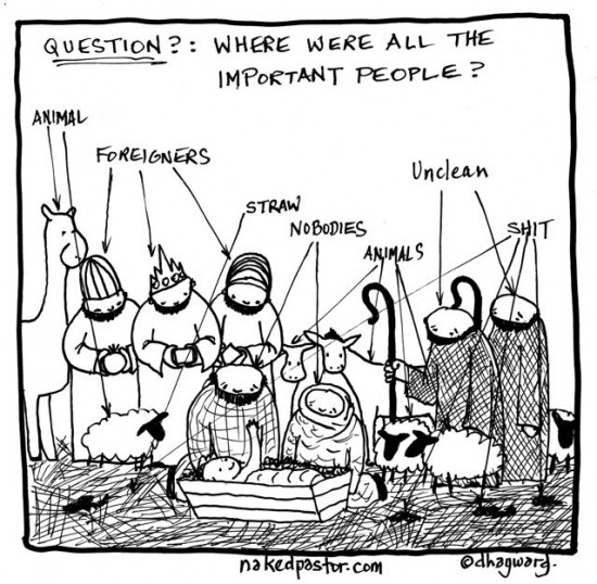 no important people cartoon by nakedpastor david hayward