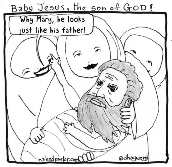 god the son merry christmas by nakedpastor david hayward