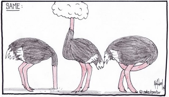 denial and ostrich postures by nakedpastor david haywarsd