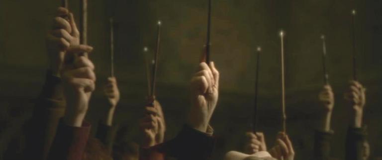 wands up